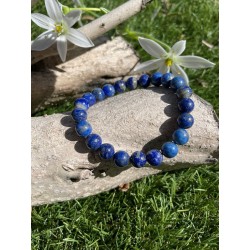 Bracelet Lapis Lazuli 8 mm-...