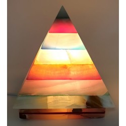 Lampe Onyx pyramide 3kg
