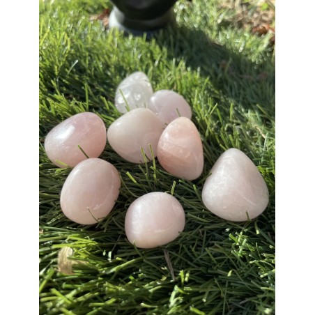 Quartz rose polie - Qualité AB