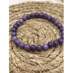 Bracelet lépidolite violet...