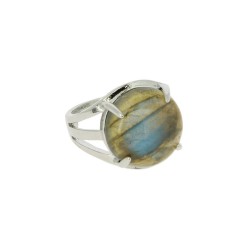 Bague Labradorite 16mm