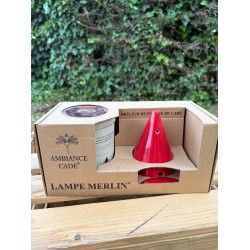 Coffret Lampe Merlin Cerise