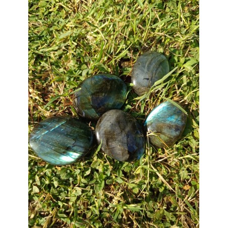Galet Labradorite qualité AAA, pierre de protection pour les aidants