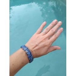 Bracelet en Lapis-Lazuli-...