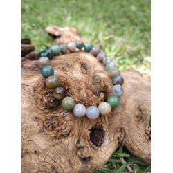 Bracelet Agate Indienne 8mm