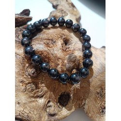 Bracelet en Jais Naturel 8...
