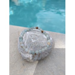 Bracelet en Calcite Bleue...