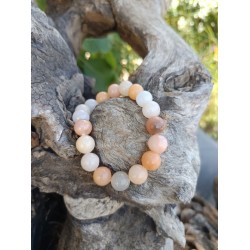 Bracelet en Calcite Orange...