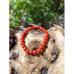 Bracelet en Corail teinté...