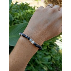 Bracelet en Jaspe Zèbre –...