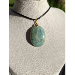 Pendentif Aigue-Marine –...