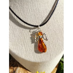 Pendentif Ange en ambre...