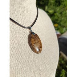 Pendentif Bronzite...