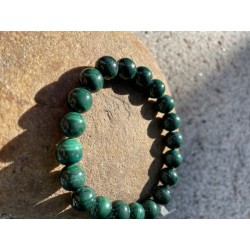 Bracelet Malachite 10 mm