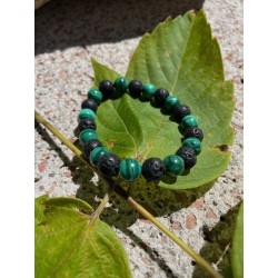 Douleurs- 8mm Malachite...