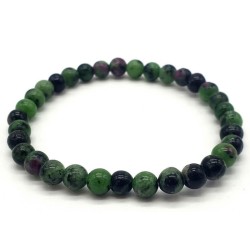 Bracelet Rubis Zoisite 6 mm